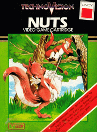 Nuts Atari 2600 US box art